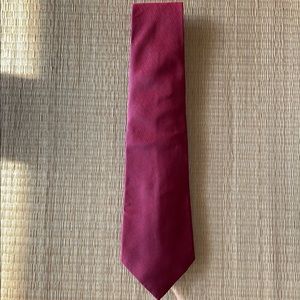 Red Silk Tie